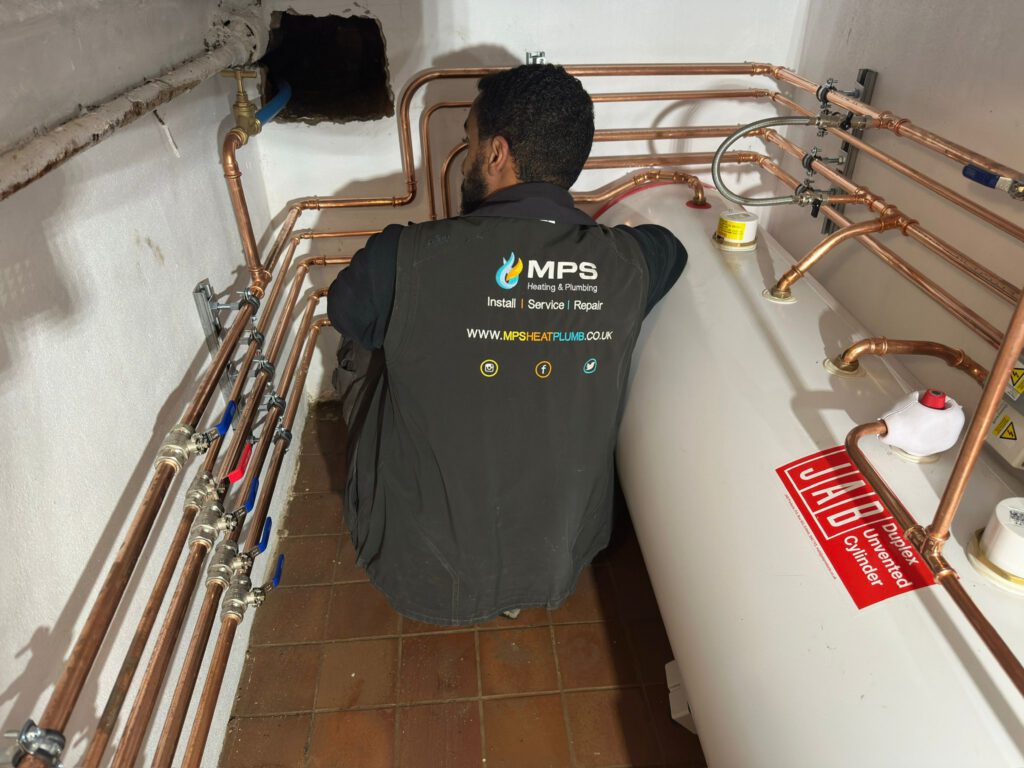 MPS heating engineer boiler installation work