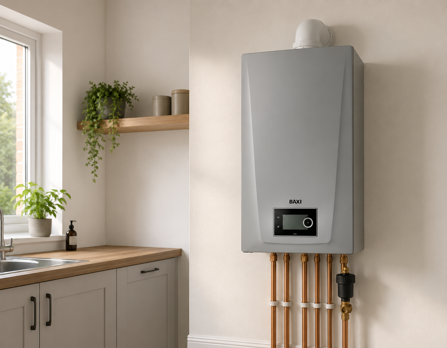 Baxi boiler installation completed in Croydon by MPS Heating and Plumbing LTD
