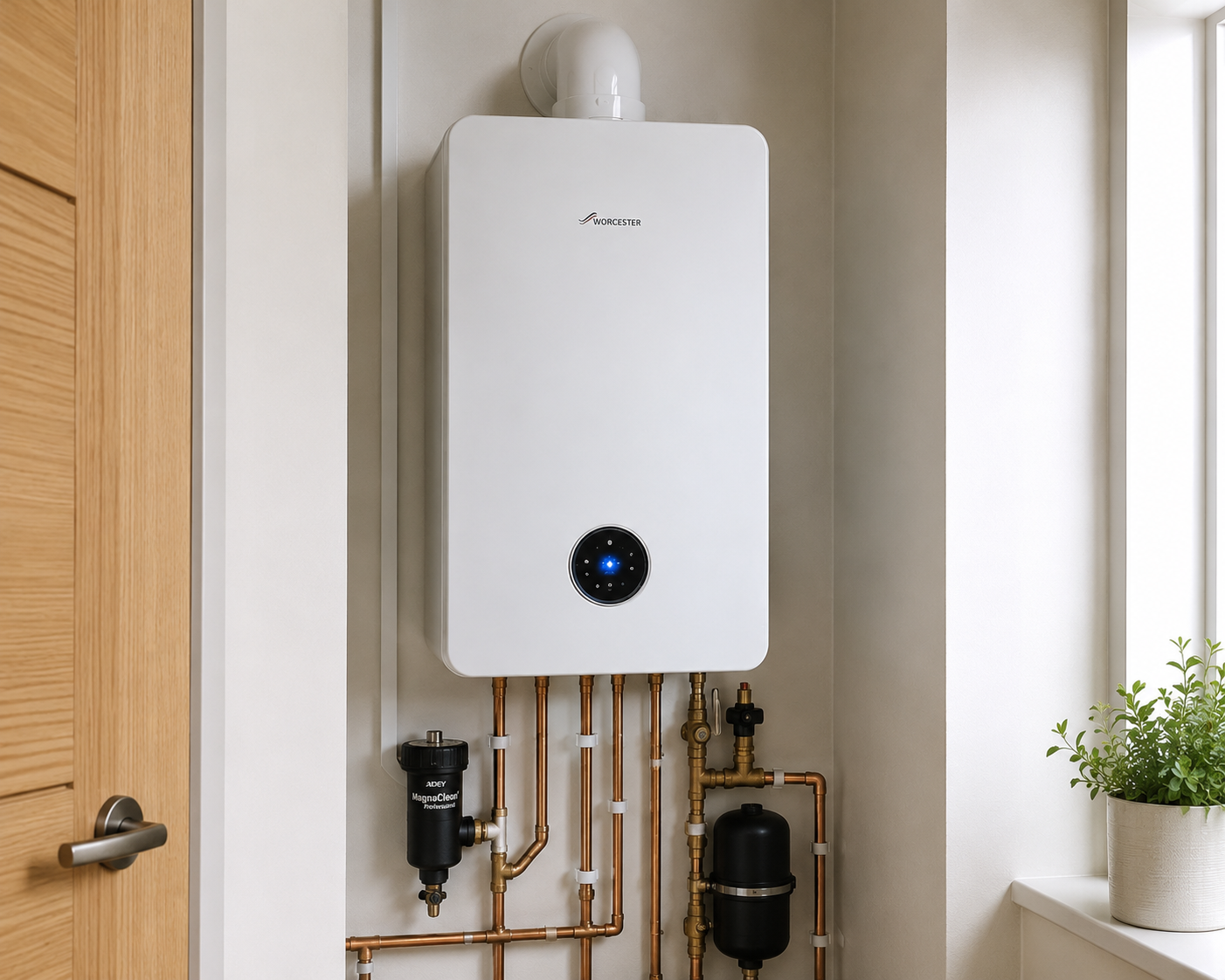Worcester Bosch boiler installation in Croydon by MPS Heating and Plumbing LTD